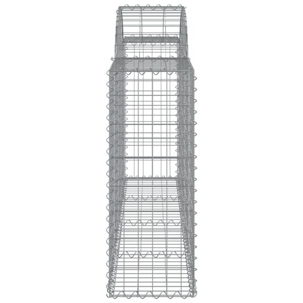 Габионни кошници арка 10 бр 200x30x80/100 см поцинковано желязо