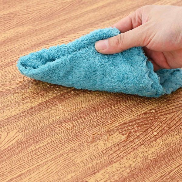 Мат за под басейн 50 pcs Дърво 18 м² EVA Пяна