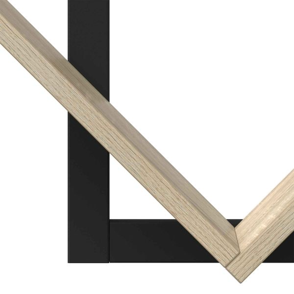 Плаваща стена 2 pcs Дъб сонома 43 x 15 x 47 см
