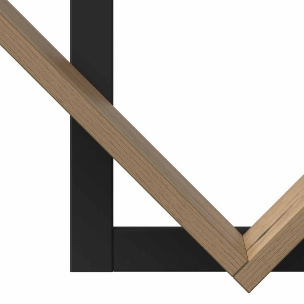 Плаваща стена 2 pcs Дъб артизан 43 x 15 x 47 см