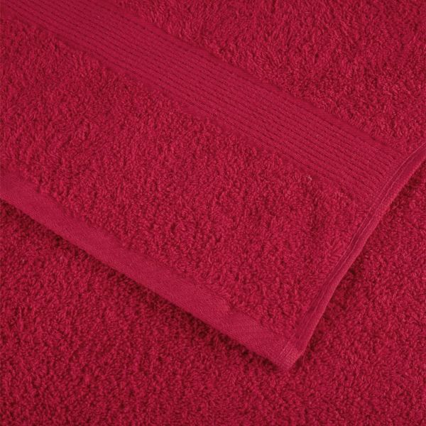 Премиум кърпи SOLUND 10 бр червени 100x200 см 600 gsm