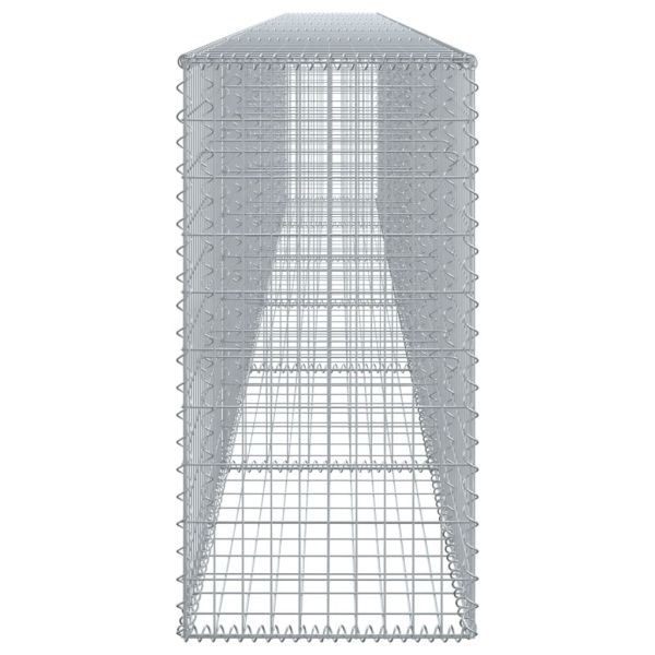 Габионна кошница с покритие, 600x50x100 см, поцинковано желязо