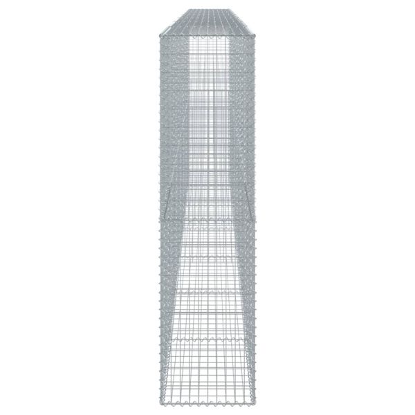 Габионна кошница с покритие, 700x50x200 см, поцинковано желязо