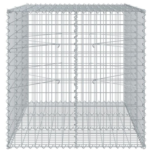 Габионна кошница с покритие, 150x100x100 см, поцинковано желязо