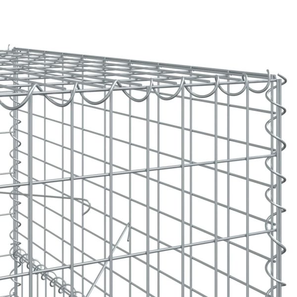 Габионна кошница с покритие, 300x100x150 см, поцинковано желязо
