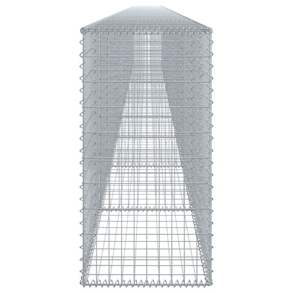 Габионна кошница с покритие, 1000x50x100 см, поцинковано желязо