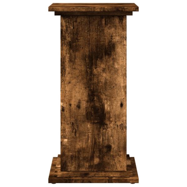 Стойка за витрини със съхранение 31x30x60 см инженерно дърво