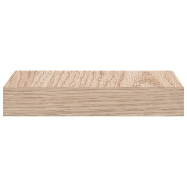Рафтове за стена 2 бр 23x23,5x4 см инженерна дървесина