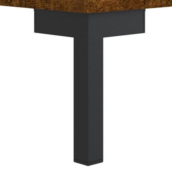 ТB шкаф, опушен дъб, 150x30x44,5 см, инженерно дърво