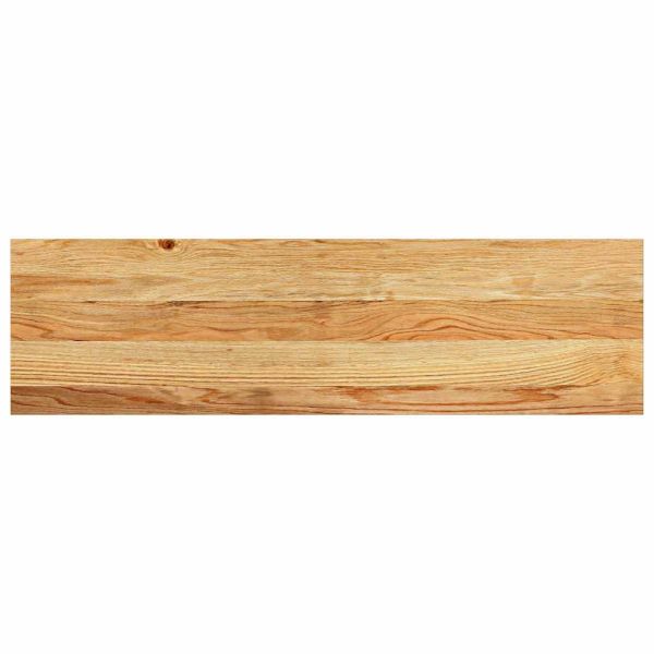Стълбищни стъпала, 2 бр, светлокафяви, 90x30x2 см, дъб масив
