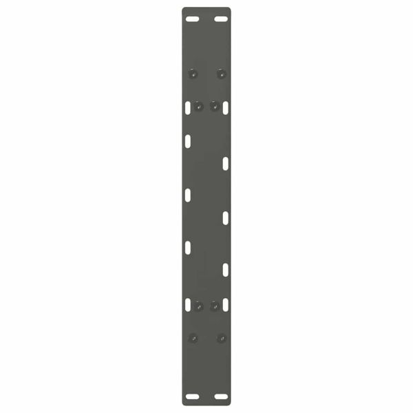 Крака за масичка за кафе, А-образни, 2 бр., антрацит, 60 x (42-43) см, стомана