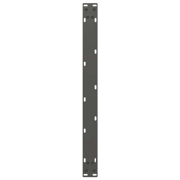 Крака за масичка за кафе, U-образни, 2 бр., антрацит, 70 x (42-43) см, стомана