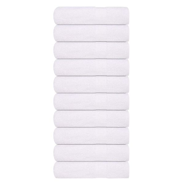 Кърпи за баня FROGN 10 бр. Бели 100x150 см 360 г/м²
