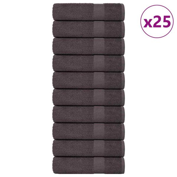 Кърпи за баня FROGN 25 бр. Антрацит 100x150 см 360 г/м²