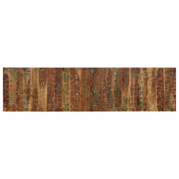 Табла за глава Multicolour 200 cm Масивна дървесина Reclaimed