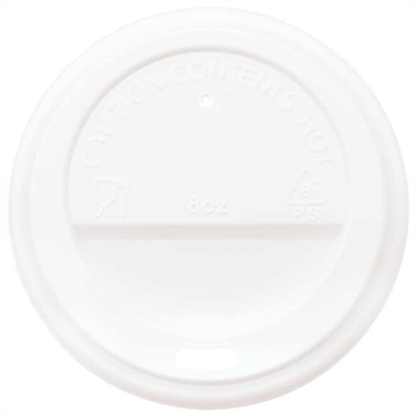 хартиени чаши за кафе с капачки 1000 бр. 8oz 200ml