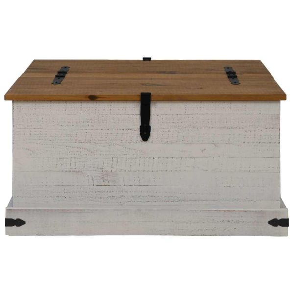 Скрин за съхранение HALDEN бял 91x91x47 cm бор