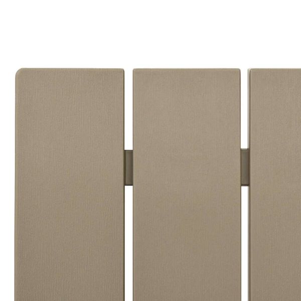 Градински стол Адирондак светлокафяв 75x88,5x89,5 см PP
