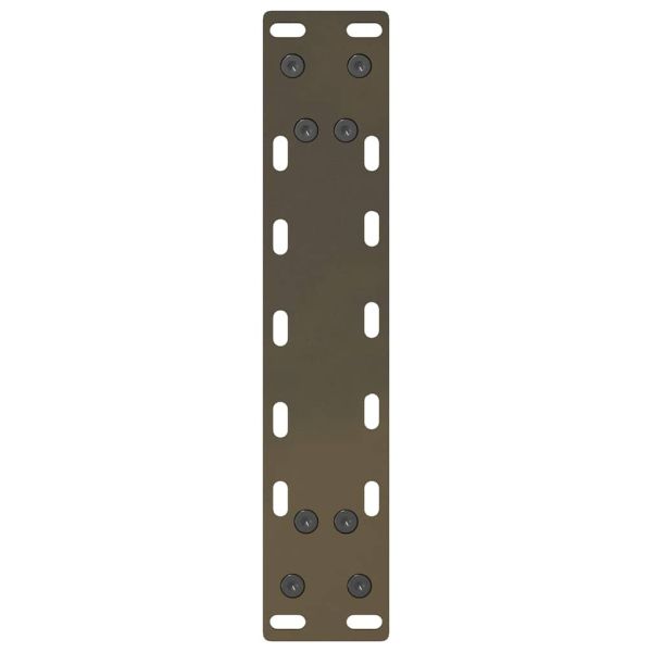 Крака за масичка за кафе, естествена стомана, 2 бр., 30 x (30-31) см, стомана
