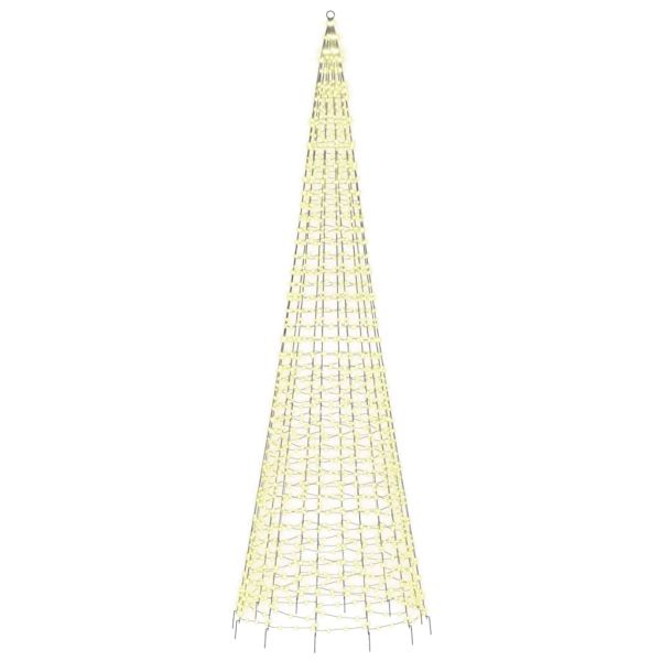 LED коледна елха 1534 LED топло бяло 500 см