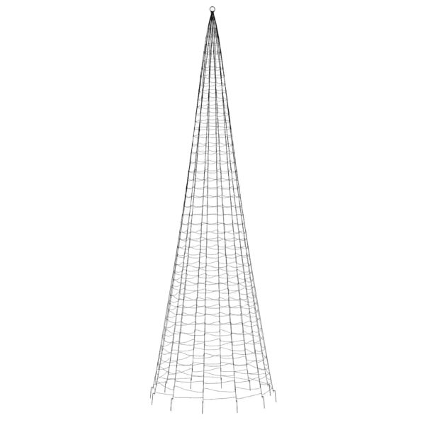 LED коледна елха 1534 LED топло бяло 500 см