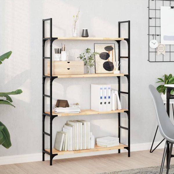 Плаващи рафтове, 3 бр., 100x20x2 см, необработена масивна дървесина, акация