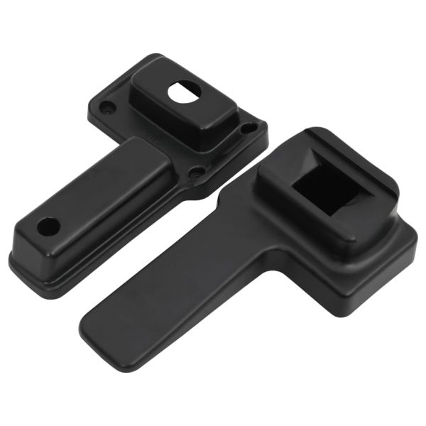 Подлакътник за кола черен 14,5x32x(27-46) см ABS