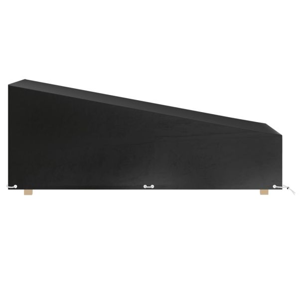 Покривало за шезлонг 12 капси 200x65x35/60 см полиетилен