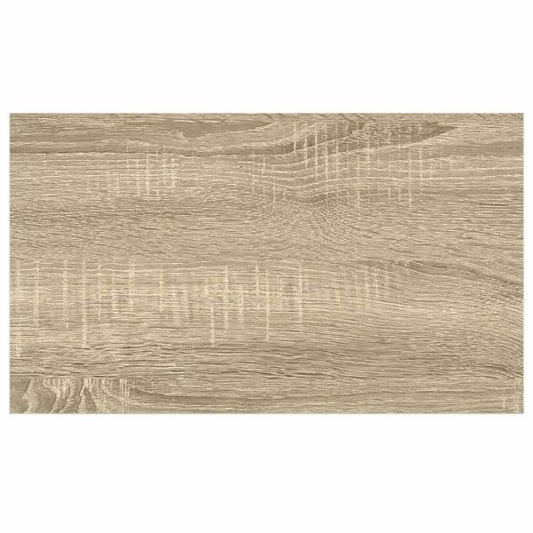 Окачени стенни рафтове, 2 бр, дъб и бял, 40x23,5x3,8 см, МДФ