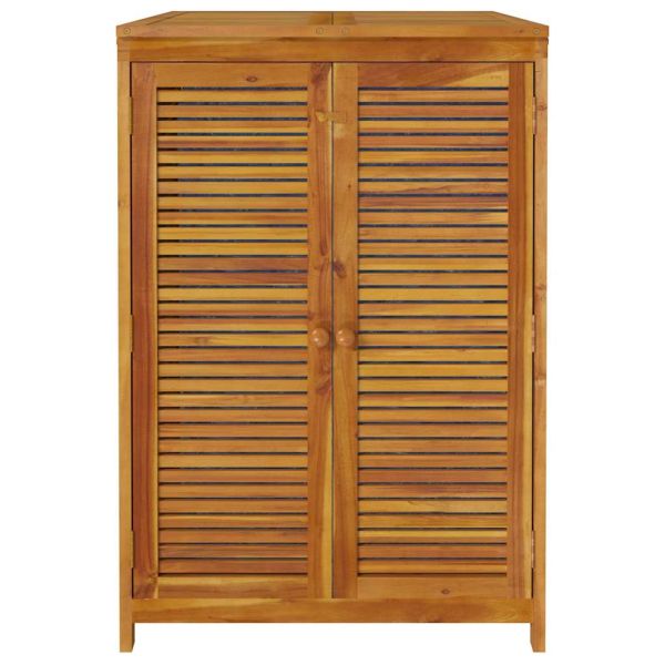 Градинска кутия за съхранение 70x87x104 см акациево дърво масив