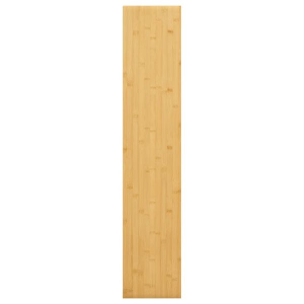 Стенен рафт 100x20x4 см бамбук
