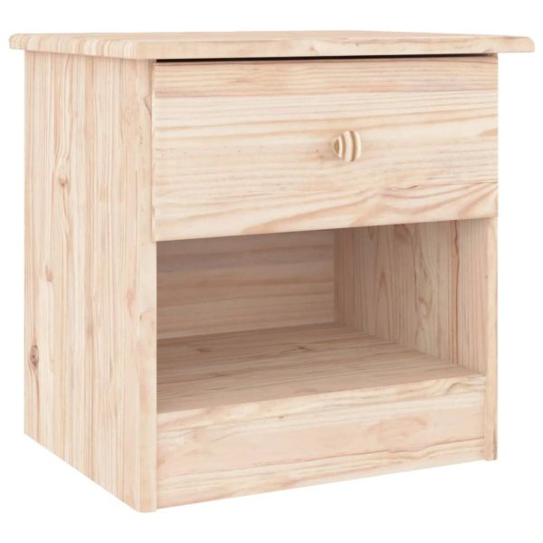 Нощно шкафче ALTA 41x35x41 см бор масив