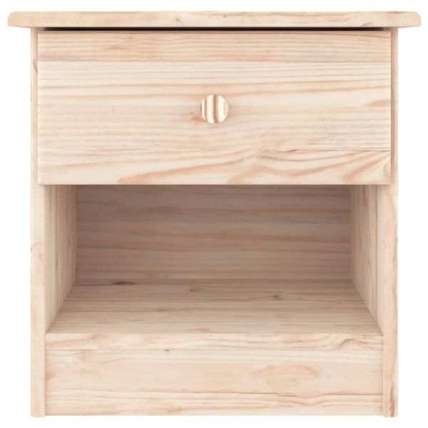 Нощно шкафче ALTA 41x35x41 см бор масив