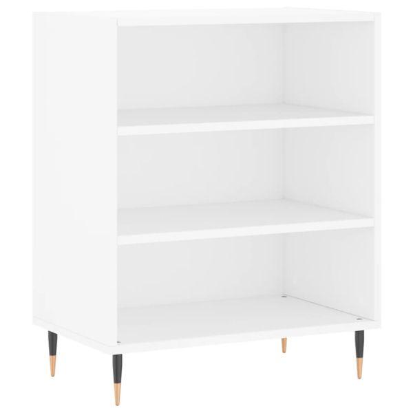 Бюфет бял 57x35x70 см инженерно дърво