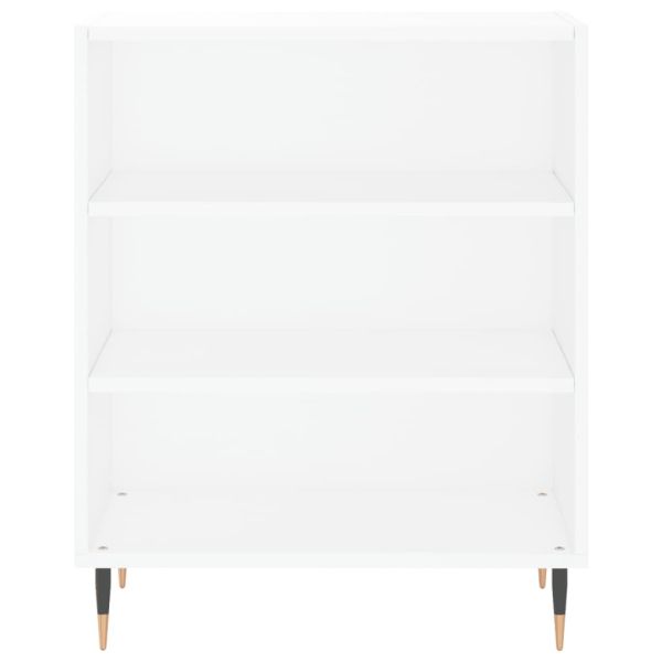 Бюфет бял 57x35x70 см инженерно дърво
