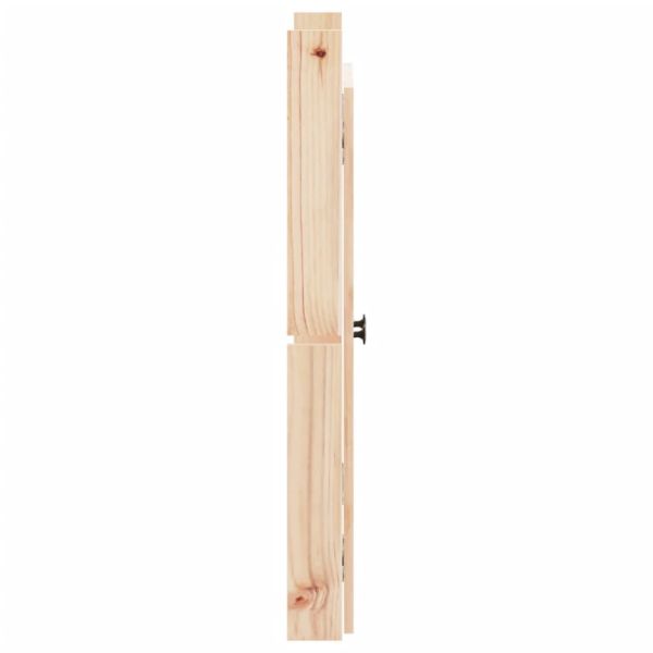 Кухненски вратички за открито, MEPPEL, 2 бр, 50x9x82 см, бор масив