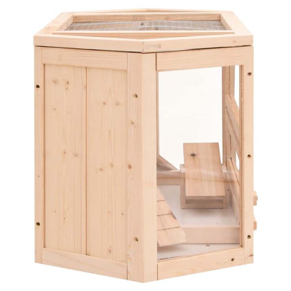 Клетка за хамстери 80x40x43 см масивна ела