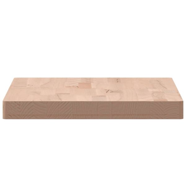 Плот за баня 60x40x4 см масивно дърво бук
