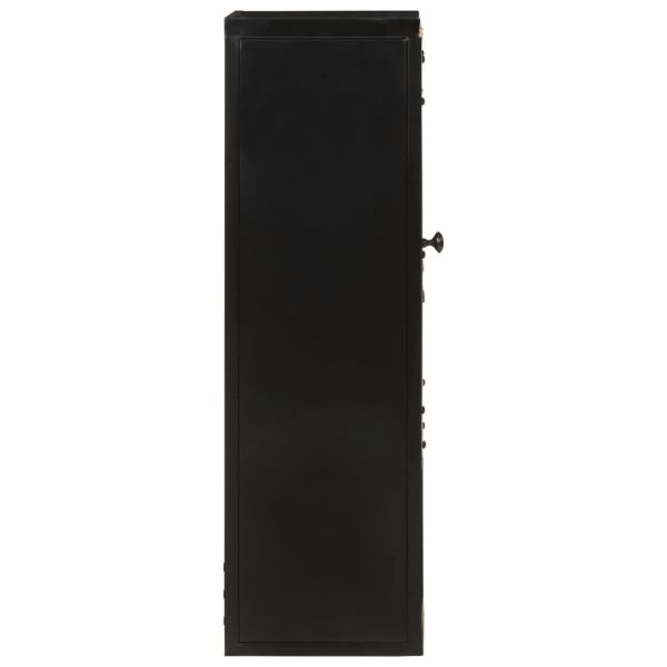 Шкаф за баня 40x27x90 см масивно мангово дърво