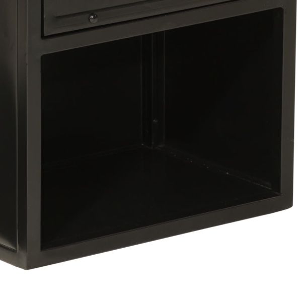Шкаф за баня 40x27x90 см масивно мангово дърво