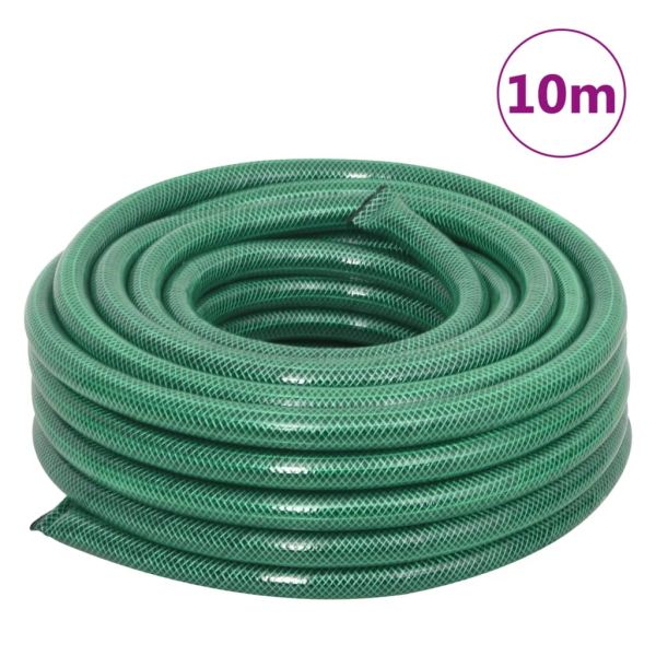 Градински маркуч зелен 0,75" 10 м PVC