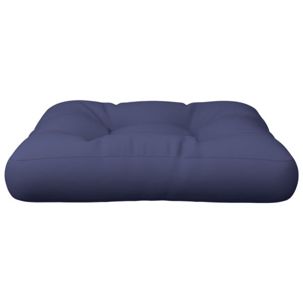 Палетна възглавница нейви синя 58x58x10 см Оксфорд плат