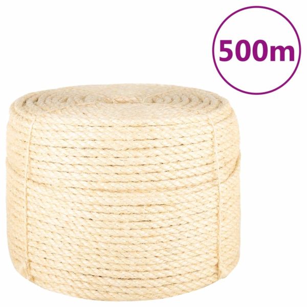 Въже, 100% сизал, 10 мм, 500 м