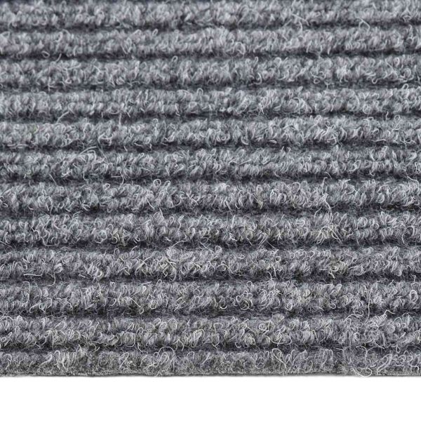 Абсорбиращо мръсотията килимче, 100x400 см, сиво