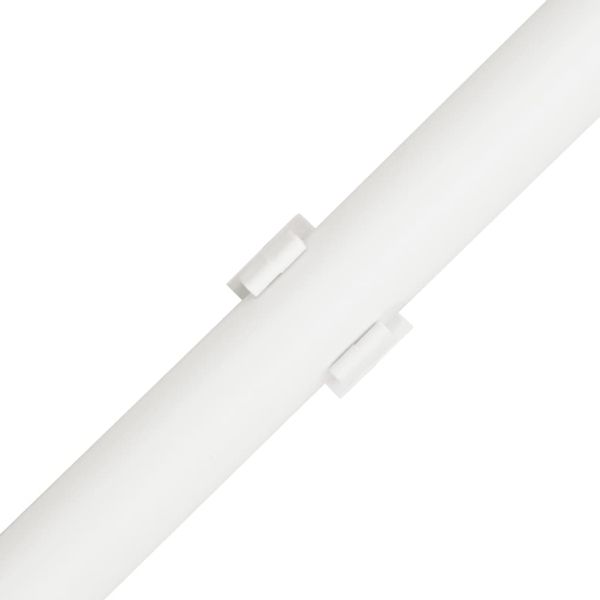 Кабелни канали с клипсове Ø20 мм 10 м PVC