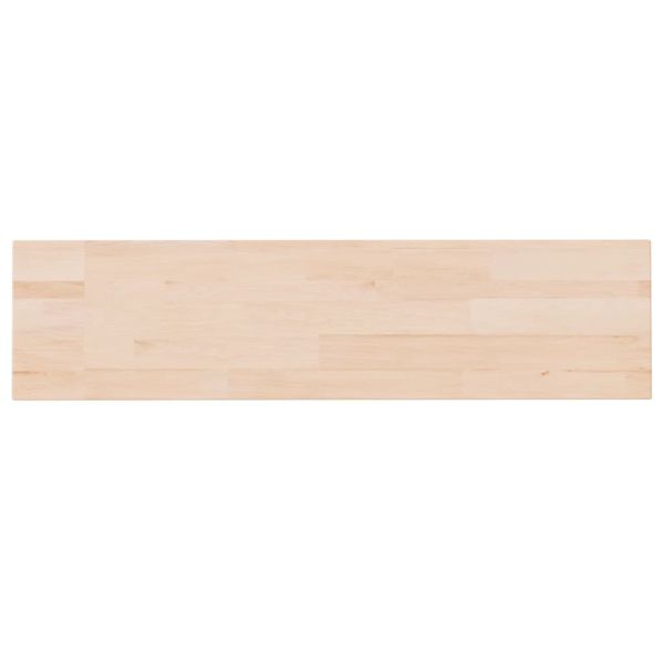 Дъска за рафт, 80x20x1,5 см, необработен масивен дъб
