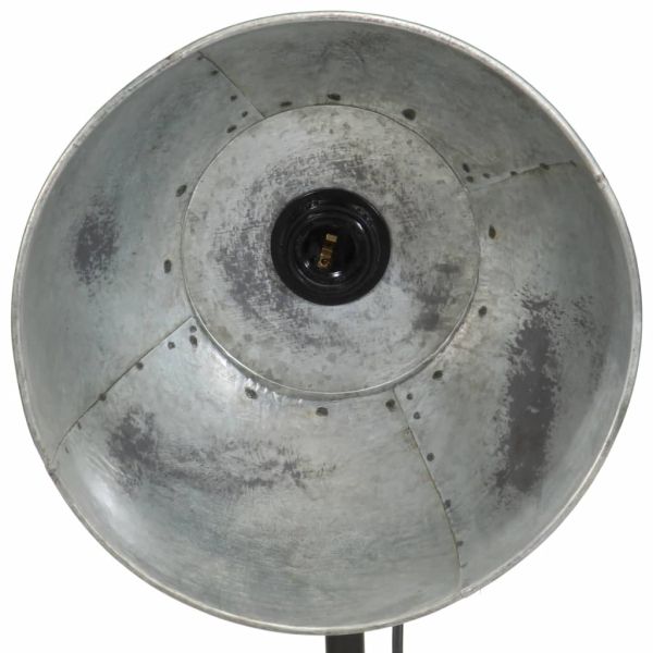 Подова лампа, 25 W, винтидж, сребриста, 30x30x100-150 см, E27