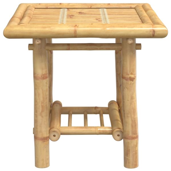Странична маса 45x45x45 см бамбук