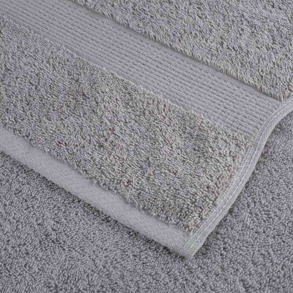 Премиум кърпи SOLUND 10 бр сиви 100x200 см 600 gsm