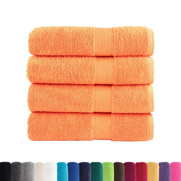 Премиум хавлиени кърпи SOLUND 4 бр зелени 100x150см 600 gsm
